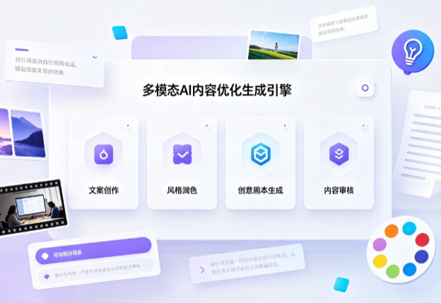 琼海市AI智能内容优化创新 多模态生成技术丰富数字内容创作生态