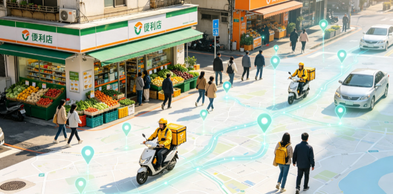 琼海市渗透衣食住行，GEO 地理空间技术重塑大众日常消费服务场景