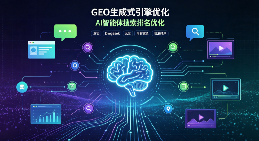 琼海市GEO 浪潮来袭：生成式引擎优化崛起，创作者争抢豆包、DeepSeek、元宝智能体流量入口